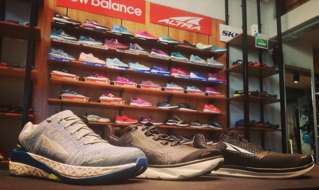 niveles de amortiguacion de zapatillas altra maximalista media y minimalista en sumitate blog